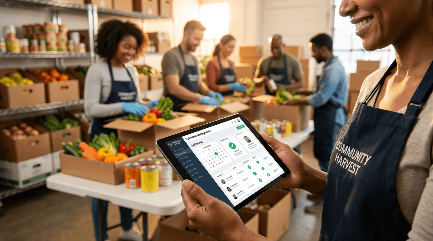 Volunteer Management Workflow for Small Nonprofits: Complete Food Bank Guide 2026